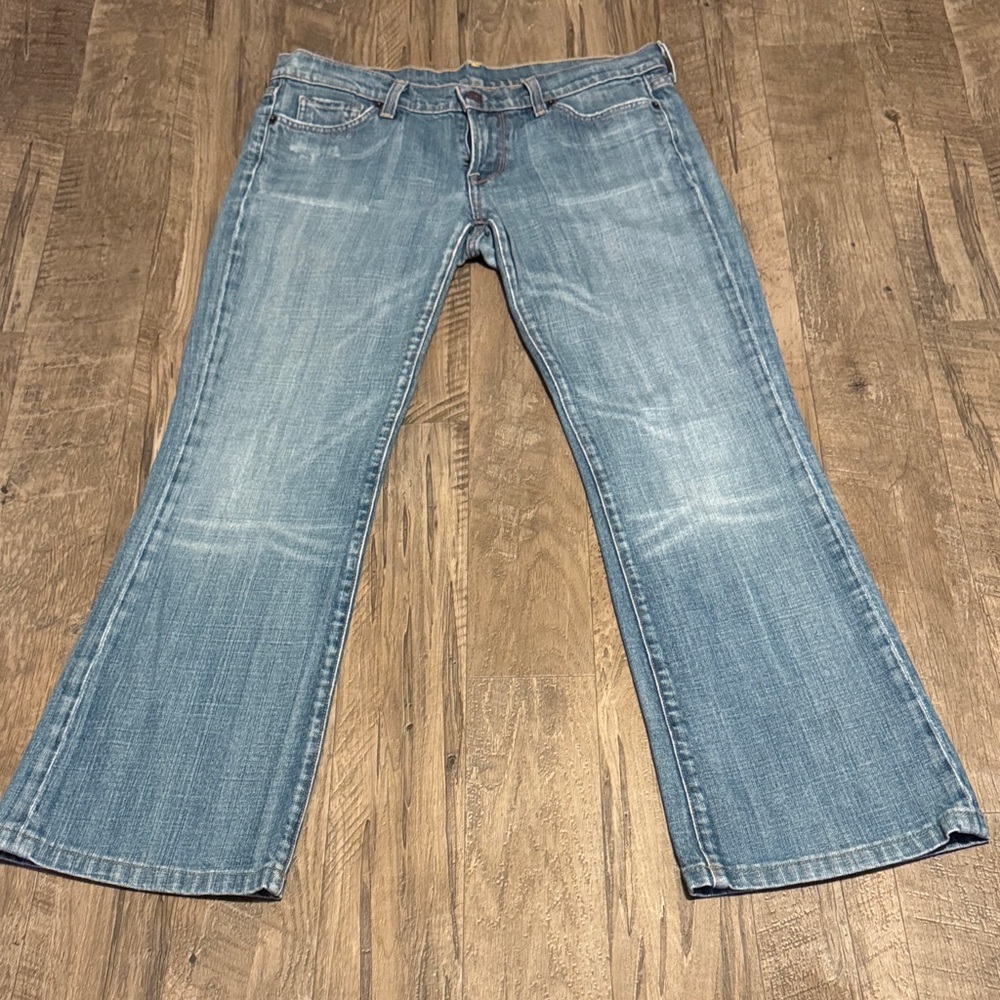 Citizens Of Humanity Light Blue Boot Cut Jeans - Size 30
